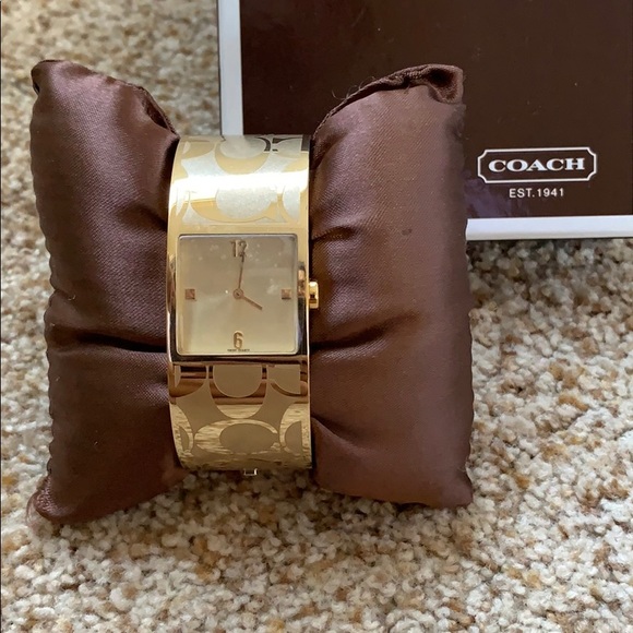 Coach Gold Bracelet Watch - Picture 3 of 8